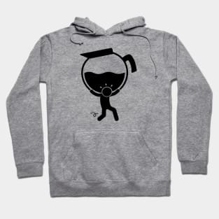 Say It With Stick Figure - Preparing Coffee Hoodie